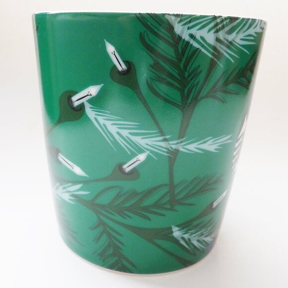 Starbucks 2020 Green Holiday Mug Lights & Ornament Design Large 18 oz. Size - Picture 4 of 7